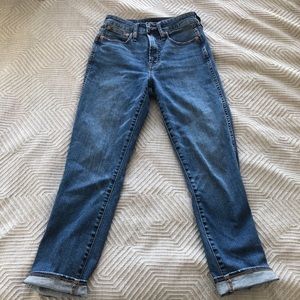 Jcrew Vintage Curvy Straight jeans